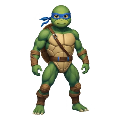 Ninja turtle Leonardo full pic sticker
