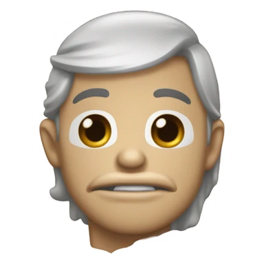 émoji algérien mordant sa langue dans sa bouche sticker