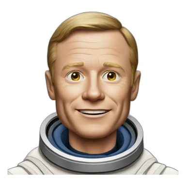 Neil Armstrong sticker