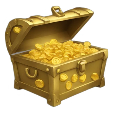 treasure-gold sticker