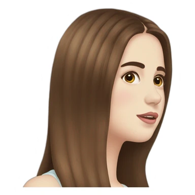 Alana Haim and lana del rey mix sticker