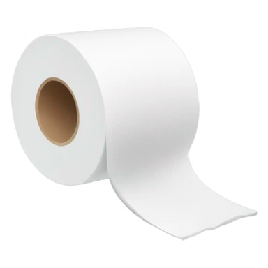 Toilet roll  sticker