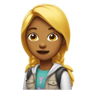 chica adolescente sticker