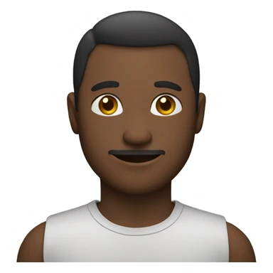 man with text “i love you” sticker