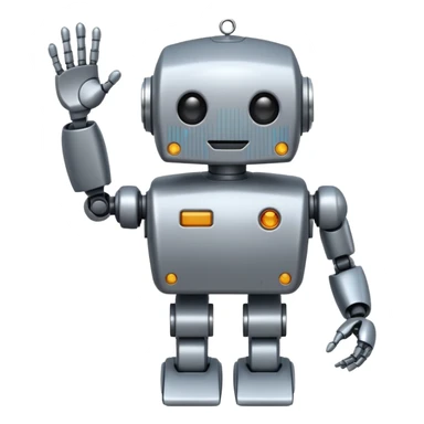 Crée-moi un robot sympathique sticker