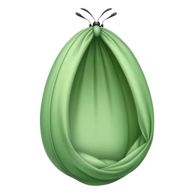 Butterfly in cocoon sticker