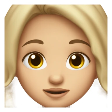 A dark haired 18 month old with brown eyes  sticker