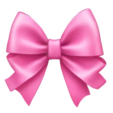 pink bow sticker