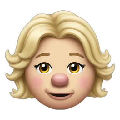 Miss Piggy dying sticker