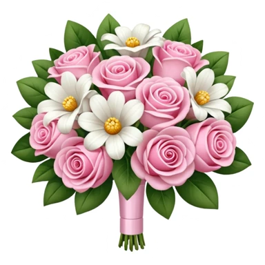 Beautiful Bouquet wedding flowers aesthetic  sticker