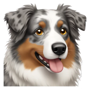 Australian shepherd dog sticker