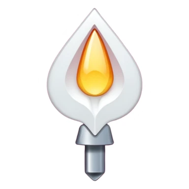 fleche blanche simple sur fond de couleur rose sur un bouton   sticker