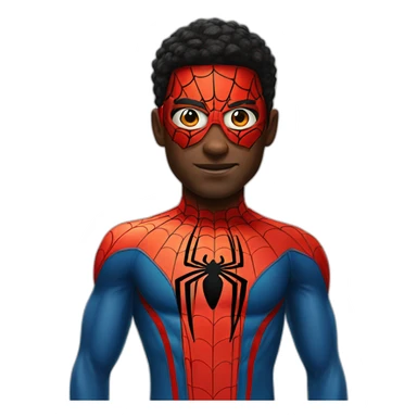 black with cheap spider man costume sticker