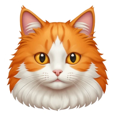 cat text in the card. sticker