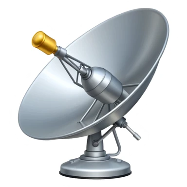 satellite dish signal sticker