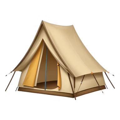 camping tent sticker