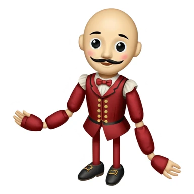 Icon for Puppet Theater: a puppet body sticker