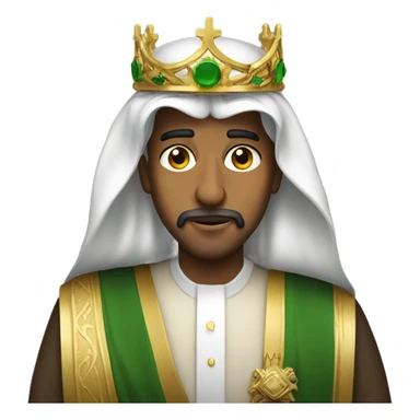 King of Saudi Arabia  sticker
