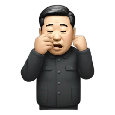 Xi Jinping catching a cold sticker