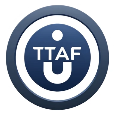 Staff team logo with name sticker