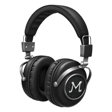 наушников  в стиле Marshall. sticker