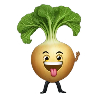 turnip dancing on trump in mar a lago sticker