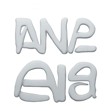 Sign board word 'Ana' sticker