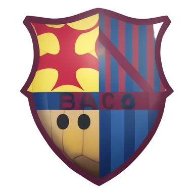 Barcelona logo sticker