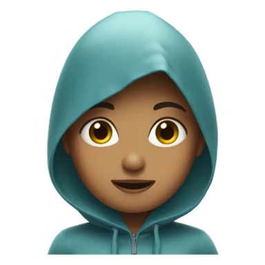 girl say no to rain sticker