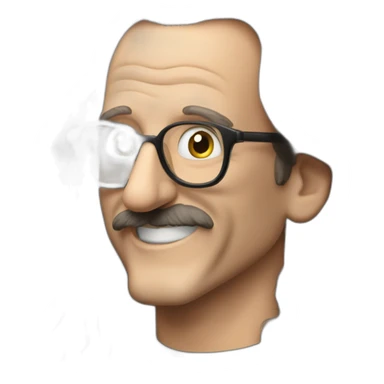 drunk geddy lee sticker