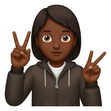 😇🖕🏾 sticker