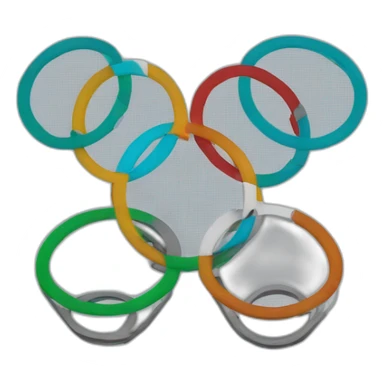 An arduino with olympics rings sticker