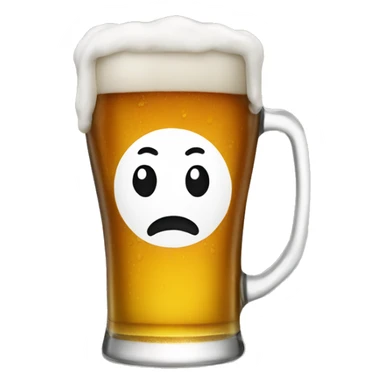 Pint of beer  sticker