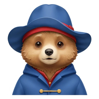 Paddington Bear sticker