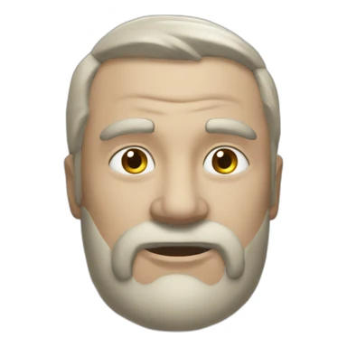 Gigachad avec gros menton sticker