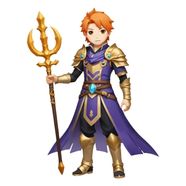 Diluc Ragnvindr (from Genshin Impact) (full body) sticker