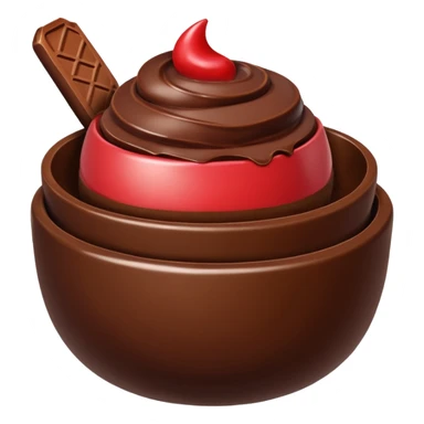 chocolate bowls sticker