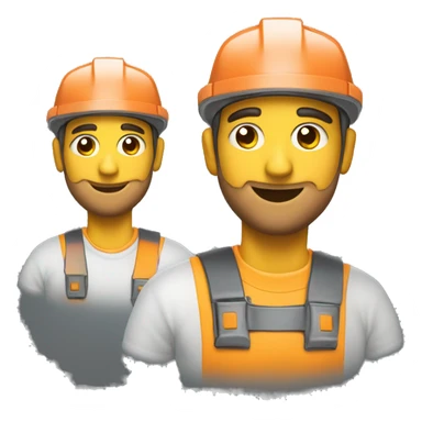 an auto electrician with dewish rabi hat sticker