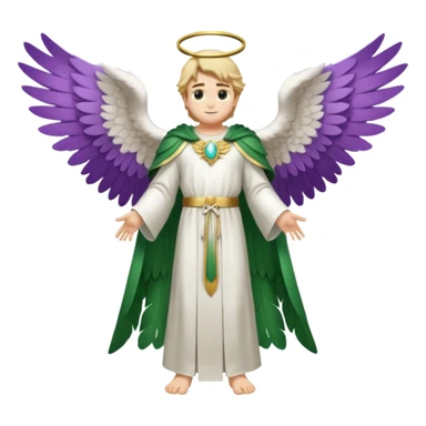 Archangel Raphael full body sticker
