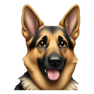 German shepherds  sticker