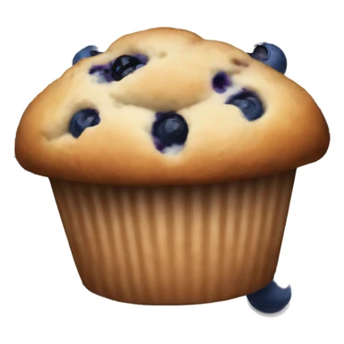 Blueberry muffin sticker
