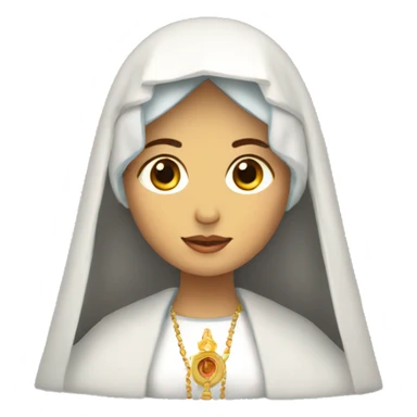 Virgen de fatima sticker