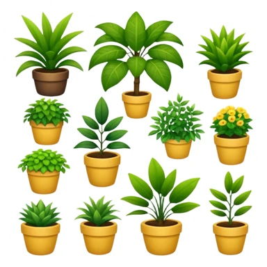 All plants together pls sticker