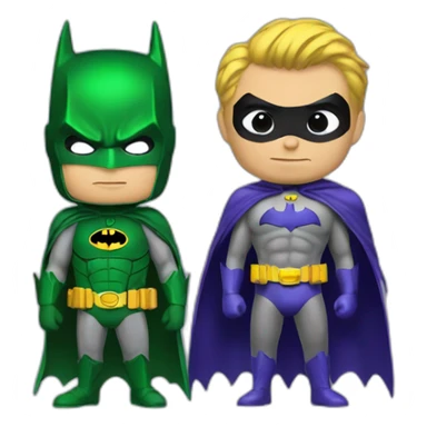Batman et Robin sticker