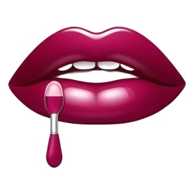 Astra lip gloss Burgundy sticker