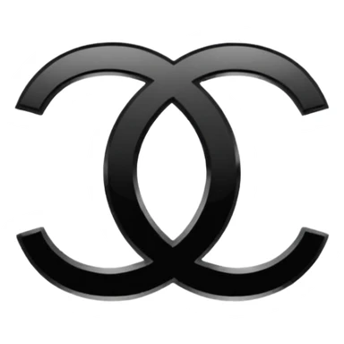 Chanel logo  sticker