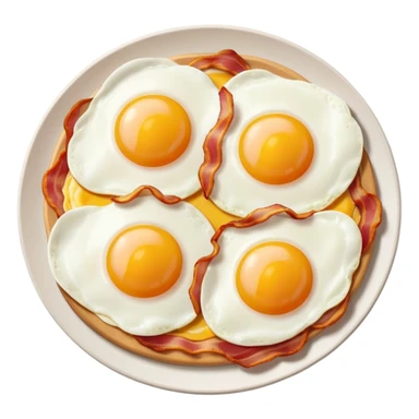 bacon & eggs sticker