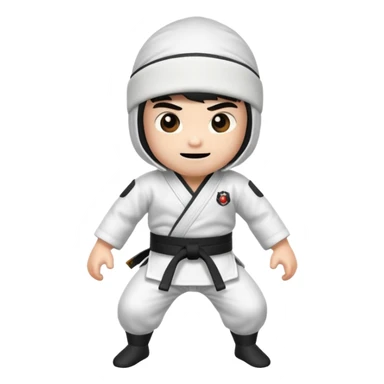 "Clumsy Ninja" sticker