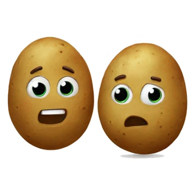 a couple potatoes sticker