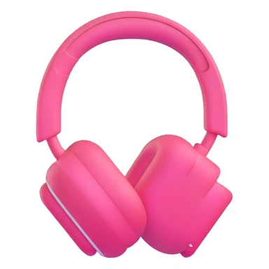 pink AirPods Max headphones sticker